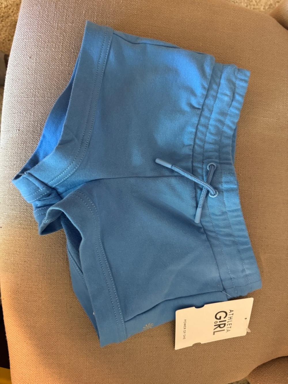 Athleta Girl Cobalt Blue Active Drawstring Shorts